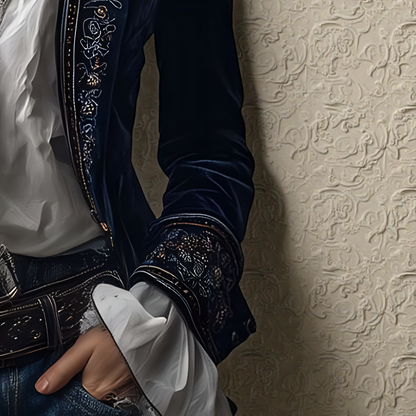 Franciszka | Elegancka aksamitna kurtka