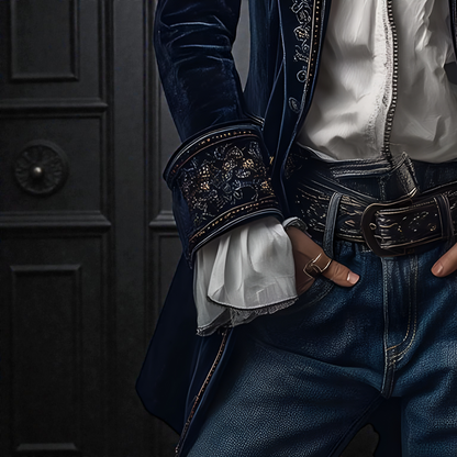 Franciszka | Elegancka aksamitna kurtka