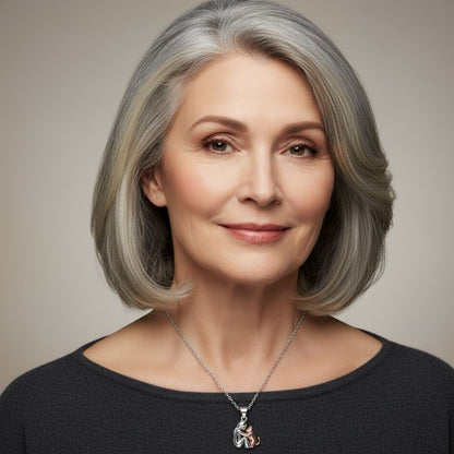 Kinga I Naszyjnik w kształcie kota