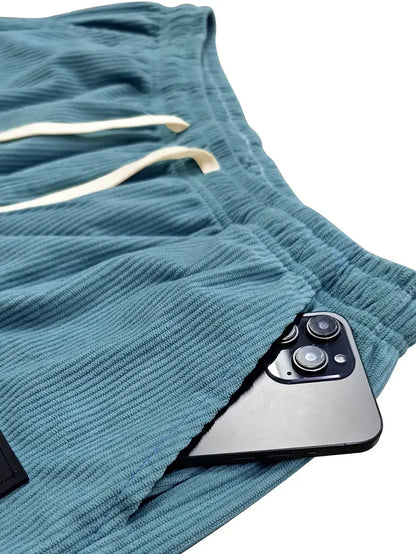 Jan I Spodnie ComfortFit – Miękki materiał sztruksowy o luźnym kroju