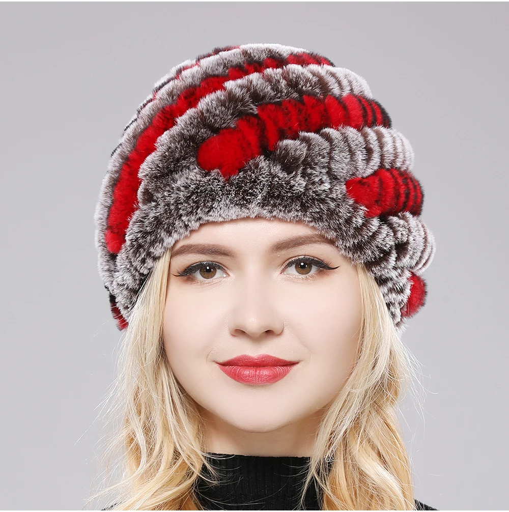 Eleonora | Czapka z pluszowego futra